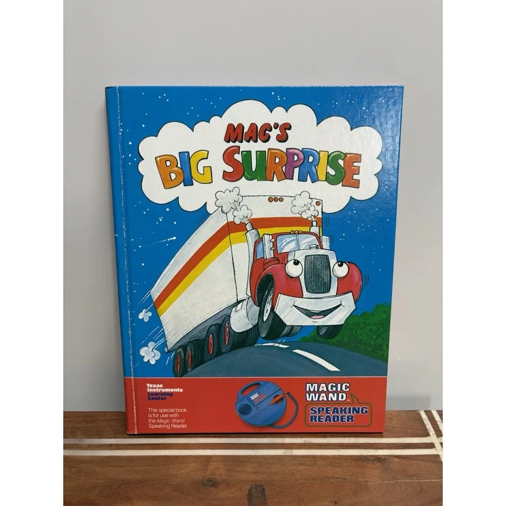 Magic Wand Speaking Reader: Mac's Big Surprise-Texas Instr. (2nd 1982) HB 230301